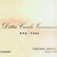 Biglietto da visita Ditta Carlo Terraneo Vini